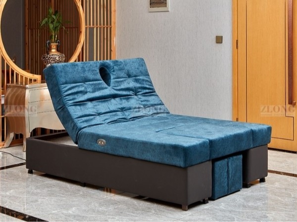 三节按摩床带缺口